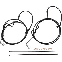 XR Handlebar Installation Kit — 38 cm–43 cm (15"–17"), Ape hanger, Black