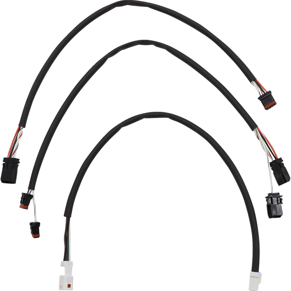 Kit de instalación XR para manillar — Ape hanger, 38–43 cm (15"–17"), ABS, negro