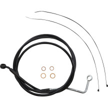 Kit de instalación XR para manillar — Ape hanger, 38–43 cm (15"–17"), ABS, negro