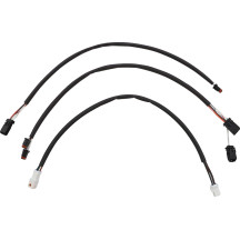XR Handlebar Installation Kit — Fits 12"–14" ape hanger, Chrome, clear-coated