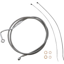 XR Handlebar Installation Kit — Fits 12"–14" ape hanger, Chrome, clear-coated