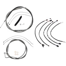 XR Handlebar Installation Kit — 38 cm - 43 cm (15" - 17"), Ape Hanger, Chrome