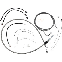 XR Handlebar Installation Kit — Ape hanger, 12" - 14", Chrome