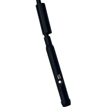 Cable superior de embrague EZ Install — 49 in longitud total, apto para manillares 18"/20", Negro