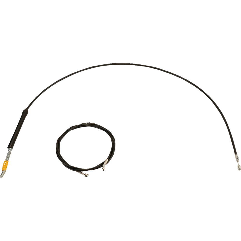 Kit de Cable/ Línea de Freno trenzado negro estándar para manillar — Ape Hanger