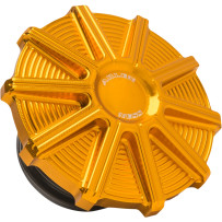 Vented Gas Cap — Vented, 10 Gauge, Gold