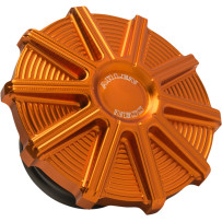 Vented Gas Cap — 10 Gauge, Orange