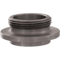 Petcock Bung — 22 mm outlet, stainless steel, gray