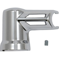 Fuel Line Fitting Cover — Chrome