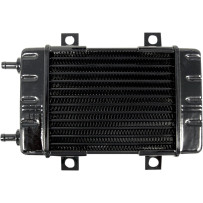 Universal Oil Cooler — 14-row, Black