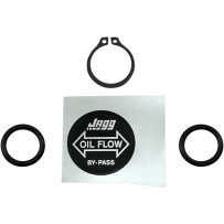Manual By-pass Valve Service Kit — Black, Silver