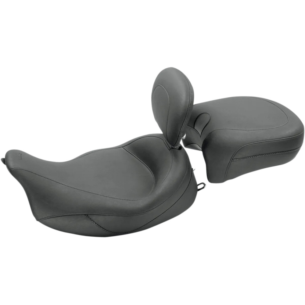 Vintage Super Solo Vinyl Seat with Removable Driver Backrest Vintage Super Solo Vinyl Seat with Removable Driver Backrest