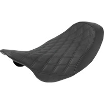 Renegade Lattice Stitch Solo Seat — 37.5 cm (14-3/4") x 37 cm (14-1/2"), Black