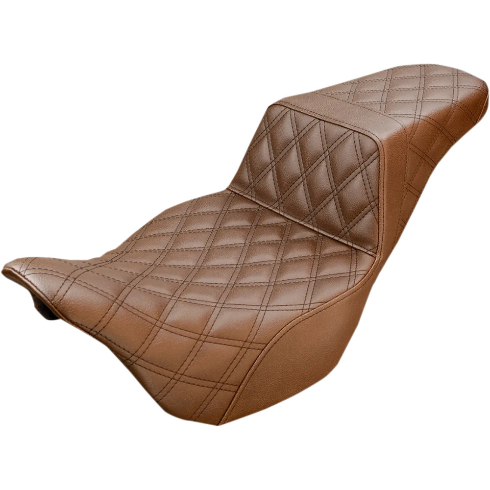 Step-Up Seat — Full Lattice Stitch