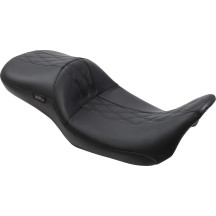 Asiento Maverick Daddy Long Legs — 15" conductor, 13.5" pasajero, 2" grosor, Negro