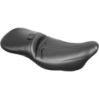 Maverick Daddy Long Legs Seat — 14" driver width, one-piece, Black