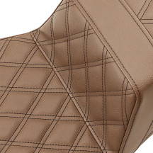 Extended Reach Step-Up Seats — 17" driver, 11.5" width, Brown