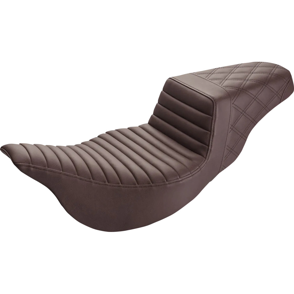 Asientos Step-Up de alcance extendido — 17" conductor, 30" total, compatible con depósito estándar, Negro
