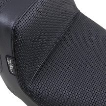 Asiento Tailwhip — 32 cm conductor, 19 cm pasajero, Negro