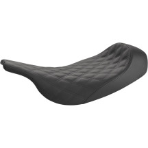 Renegade Lattice Stitch Solo Seat — 51 cm x 29 cm, Black