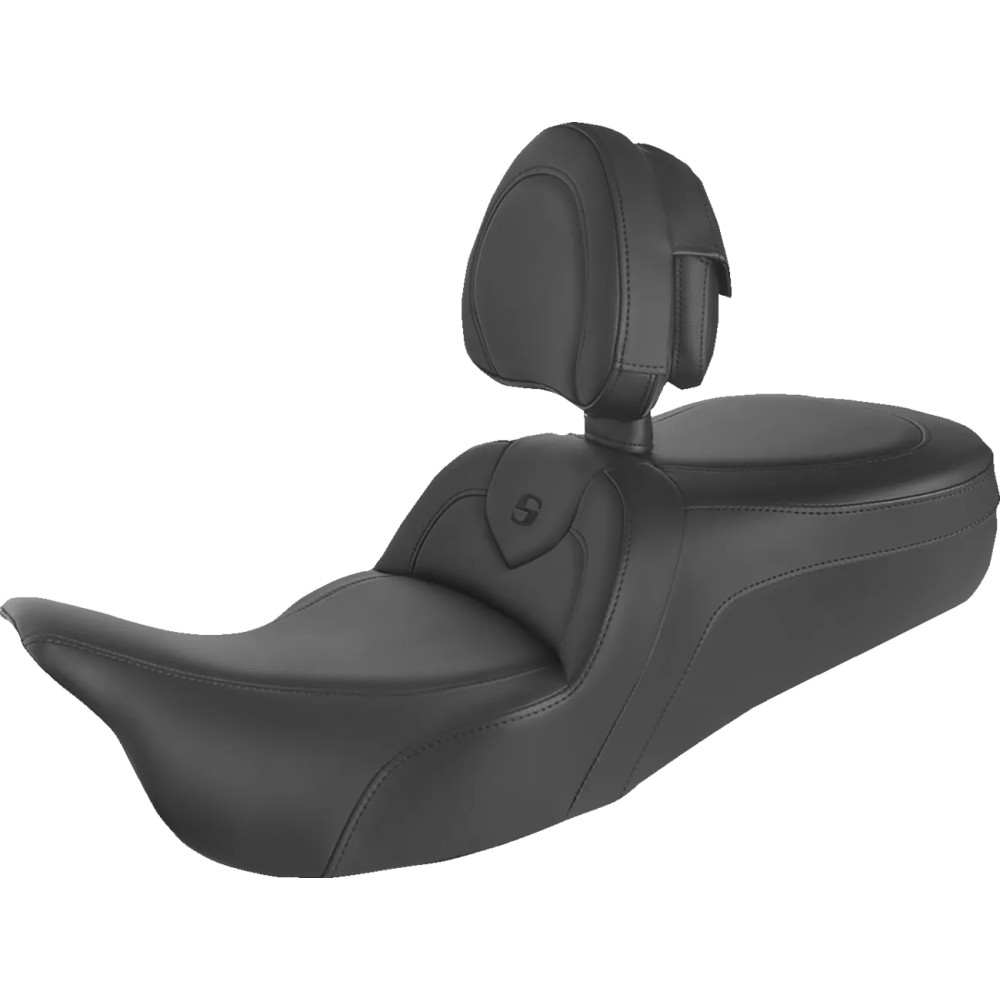 Asiento Roadsofa™ de Alcance Estándar — Negro, conductor 39.5×39.5 cm (15-1/2″×15-1/2″), largo total 79 cm (31″)