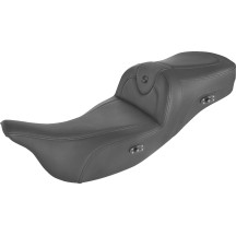 Asiento RoadSofa™ con calefacción para triciclos — 77.5 cm largo total, 38.74 cm ancho conductor, negro