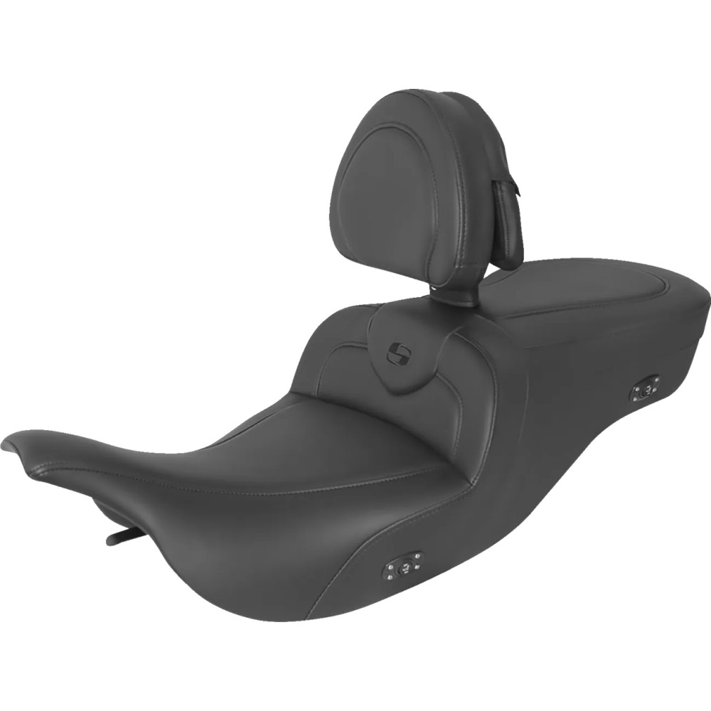 Heated RoadSofa™ Seat — 5" lumbar, 43 cm (17"), Black
