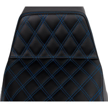 Lattice Stitch Step-Up Seat — 76 cm (30"), 30.5 cm (12"), Black, Blue