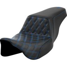 Lattice Stitch Step-Up Seat — 76 cm (30"), 30.5 cm (12"), Black, Blue