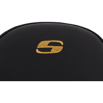 Lattice Stitch Step-Up Seat — 76 cm (30") overall length, 38 cm (15") driver length