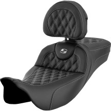 Asiento Roadsofa™ de alcance extendido — 16-1/2" del conductor, 5-1/2" lumbar, Negro