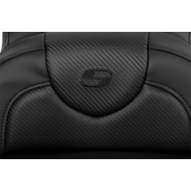 Roadsofa™ Carbon Fiber Seat — 78.5 cm overall, 37 cm driver, 38 cm passenger, black