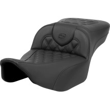 Asiento Roadsofa™ de Alcance Extendido — 77.5 cm total, 44.5 cm conductor, 13.97 cm lumbar, Negro