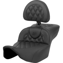 Roadsofa™ Extended Reach Seat — 17-1/2" driver length, 14" driver width, Black