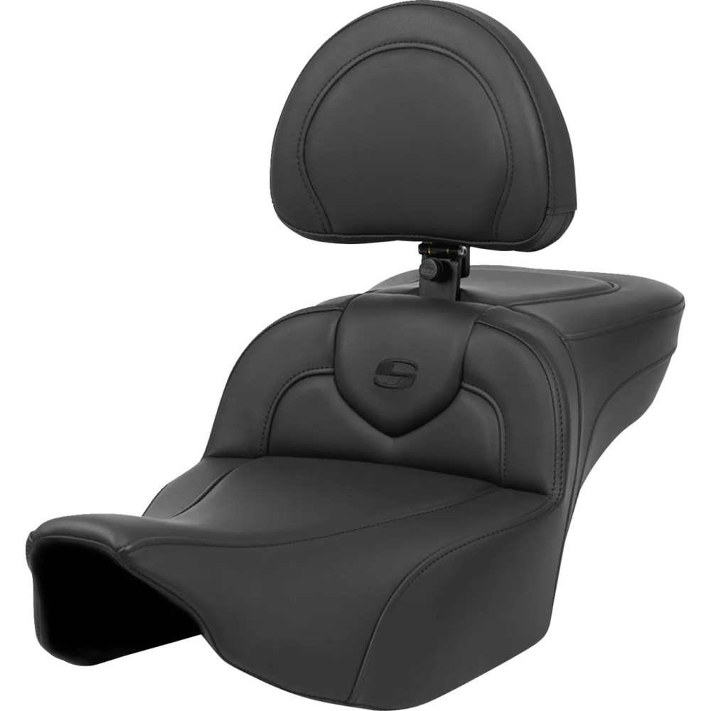 Roadsofa™ Extended Reach Seat — 17.5" driver length, 14" driver width, Black
