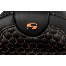 Honeycomb Roadsofa™ Seat — 2-Up, 78.5 cm (31"), Black