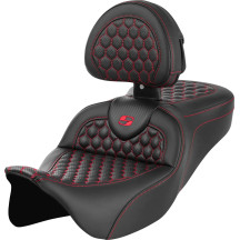Asiento Honeycomb Roadsofa™ — 31 in total, asiento delantero 15.5 in, Negro