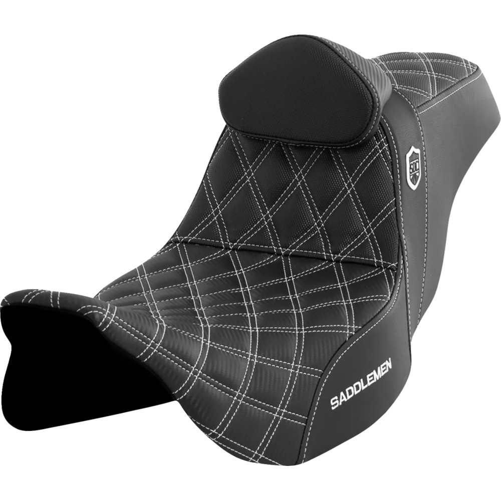 Asiento Pro Series SDC Performance Grip — 2 plazas, 30" total, 16,5" conductor, fibra de carbono