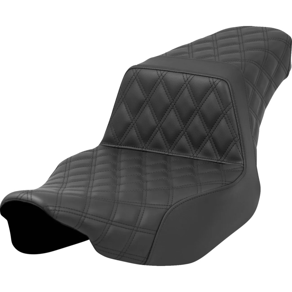 Asiento Step-Up — 77,5 cm (30-1/2), conductor 38 cm (15) x 30,5 cm (12), 2-Up, Negro Asiento Step-Up — 77,5 cm (30-1/2), conductor 38 cm (15) x 30,5 cm (12), 2-Up, Negro