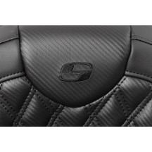 Asiento Roadsofa™ — 78,5 cm total, 39,5 cm ancho conductor, Negro