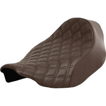 Renegade Solo Seat — 15-1/2" driver, 12-1/2" wide, 23" overall, brown