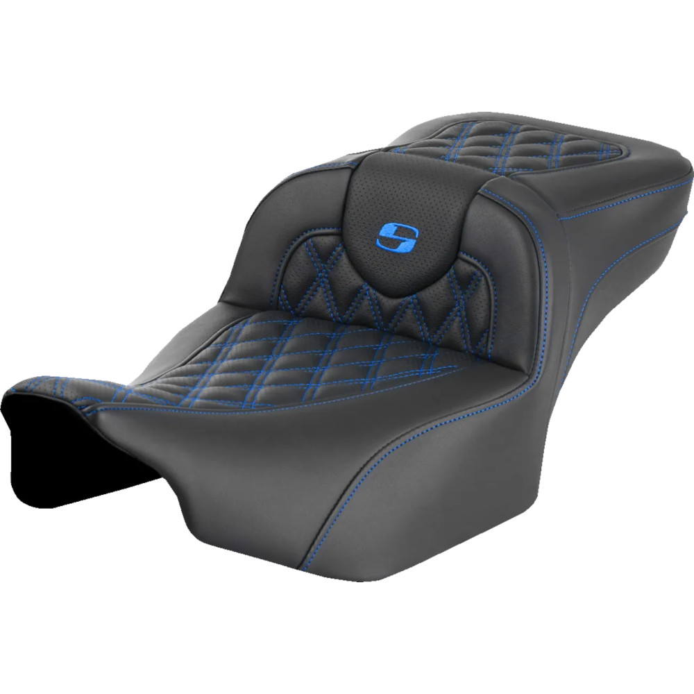 Asiento Roadsofa™ de alcance extendido — 44.5 cm largo del conductor, 35.5 cm ancho, Negro