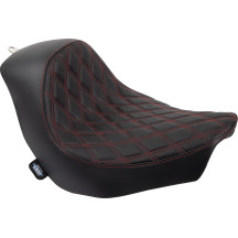 Asiento individual — 12.5" W, 28.5" L, Negro