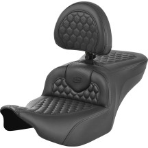 Asiento Roadsofa™ Honeycomb — Largo total 30-1/2", Negro