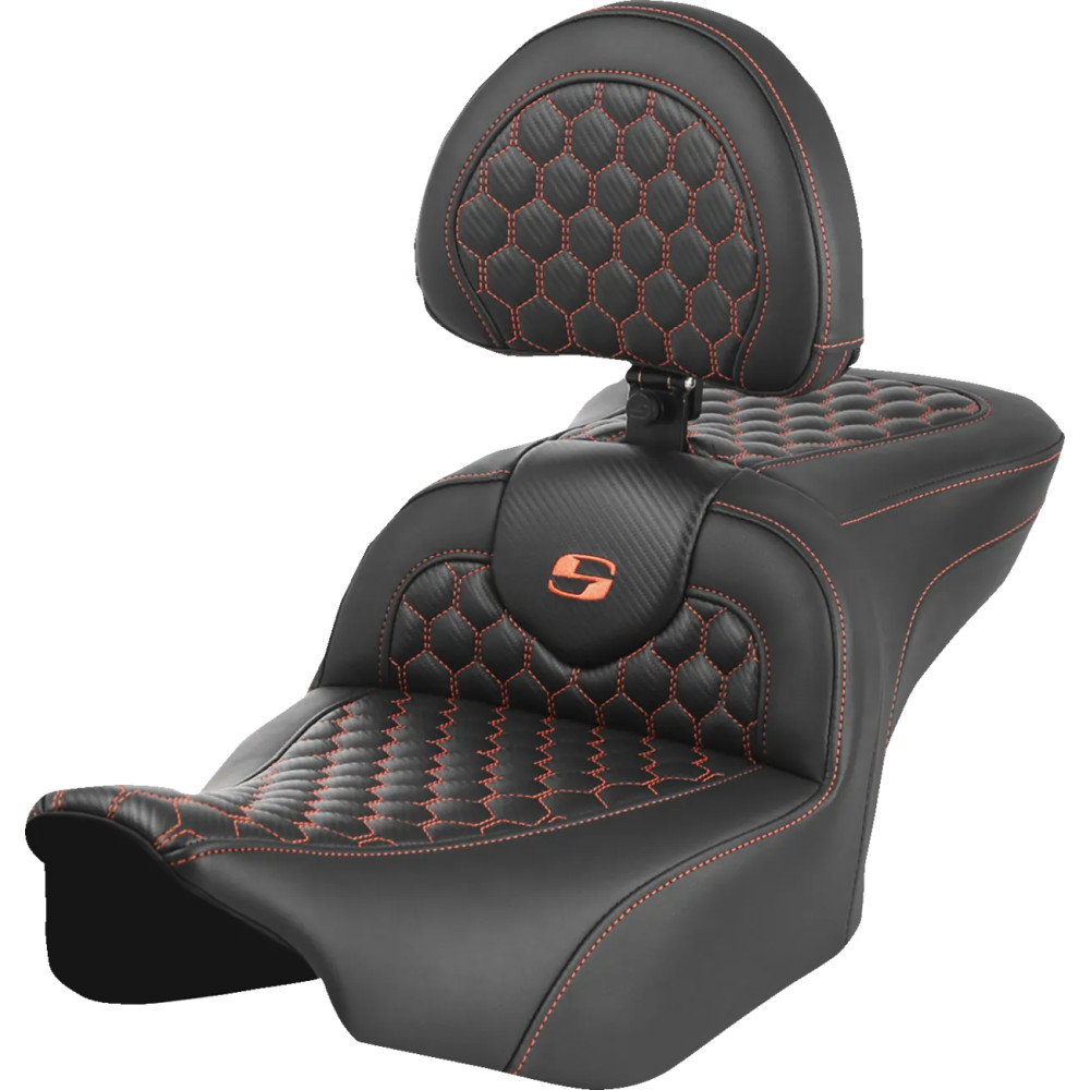 Asiento Honeycomb Roadsofa™ — 77.5 cm (30.5"), conductor 40.5 cm (16"), negro