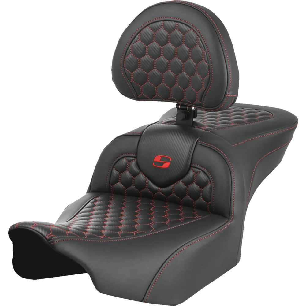 Asiento Roadsofa™ Honeycomb — longitud total 77.5 cm, conductor 40.5 cm × 35.5 cm