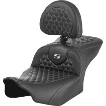 Asiento Honeycomb Roadsofa™ — 77.5 cm (30.5 in), conductor 40.5 cm (16 in), Negro