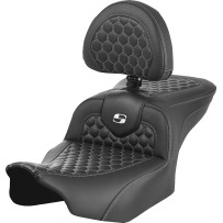 Honeycomb Roadsofa™ Seat — Overall 77.5 cm (30.5"), driver 40.5×35.5 cm (16×14"), Black