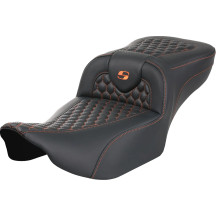 Asiento Roadsofa™ de Alcance Extendido — 17.5" conductor, 5.5" lumbar, Negro