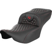 Asiento Roadsofa™ de alcance extendido — 44.5 cm (17-1/2") largo conductor, 35.5 cm (14") ancho conductor, Negro